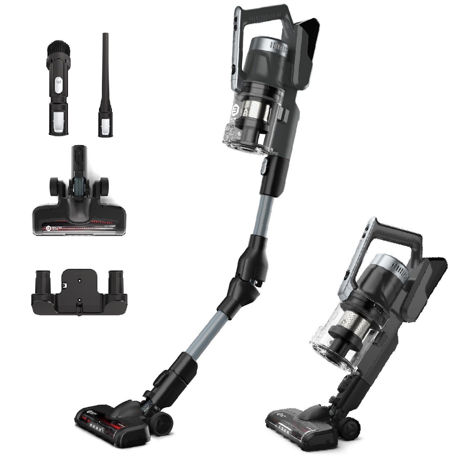 Balter Akku-Handstaubsauger Vertu X11, kabelloser Akku Staubsauger, 350W hohe Saugleistung