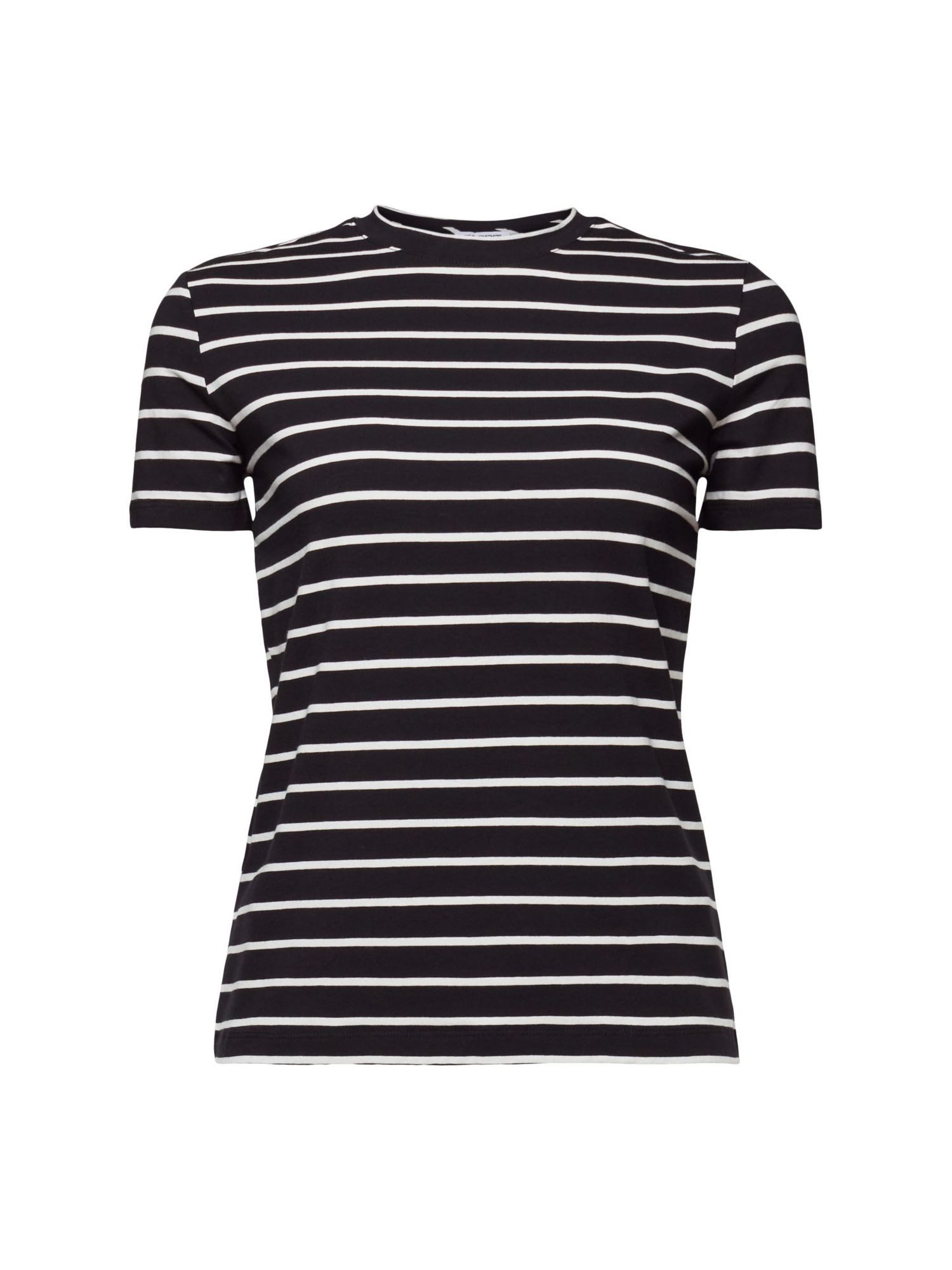 Esprit T-Shirt Gestreiftes Top mit Rundhalsausschnitt (1-tlg)