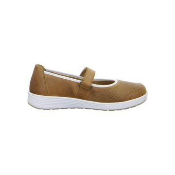 Ganter Klara - Damen Schuhe Ballerina Slipper Leder braun