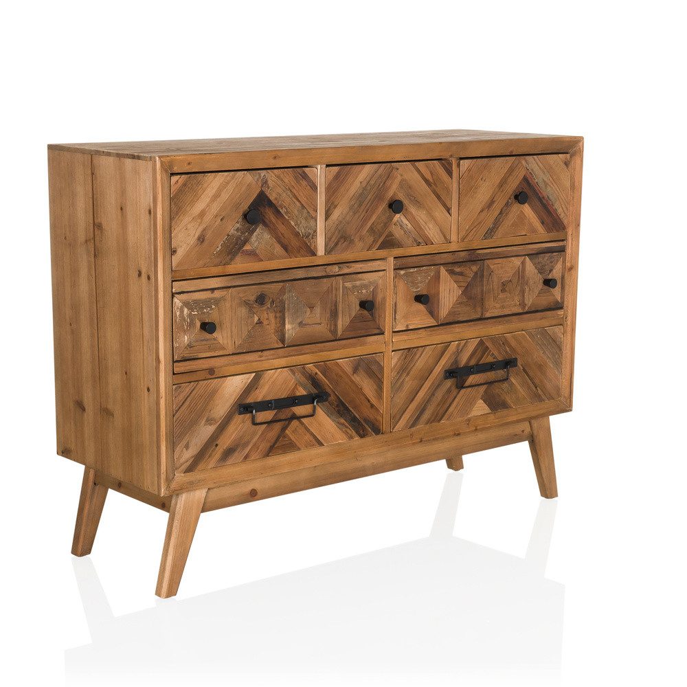 hjh LIVING Sideboard SANTJAGO WOOD XL Kommode H/B/T:, Kommode im Industrial günstig online kaufen