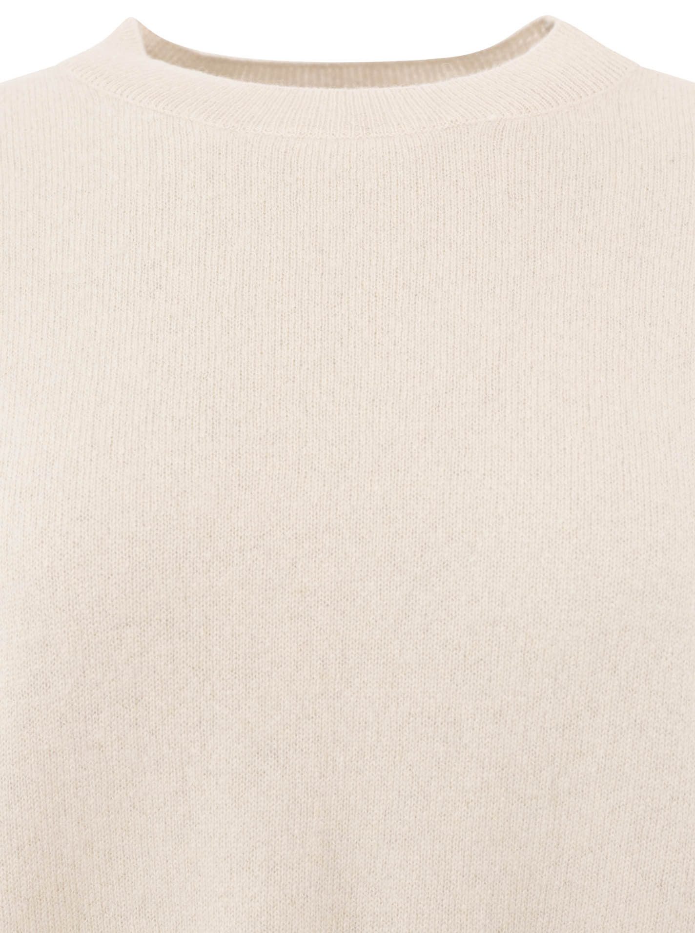 Zwillingsherz Kaschmirpullover Kastiger Rundhalspullover