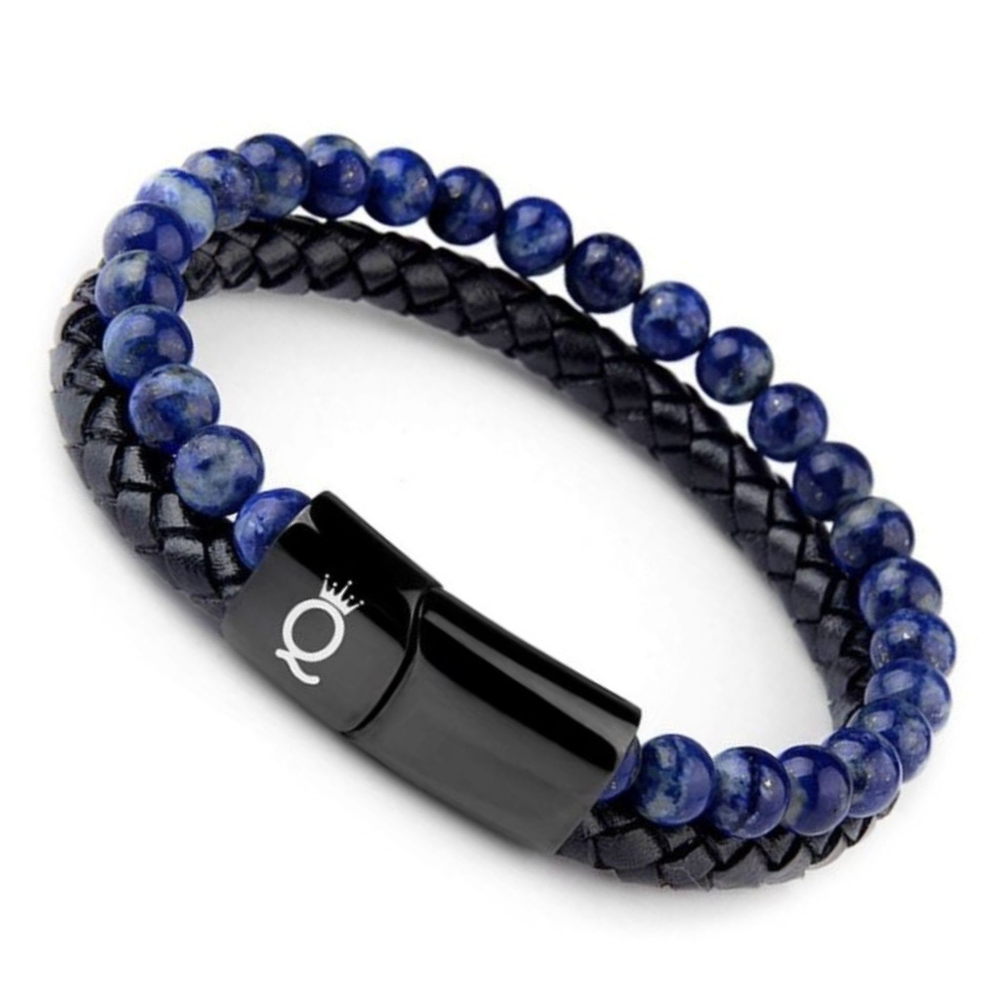 UNIQAL.de Lederarmband Lederarmband Herren "PASSION" Perlenarmband günstig online kaufen