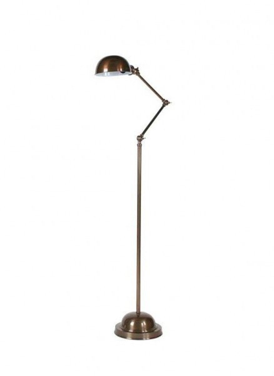 Casa Padrino Stehlampe Luxus Stehleuchte Antik Messing - Luxus Qualität