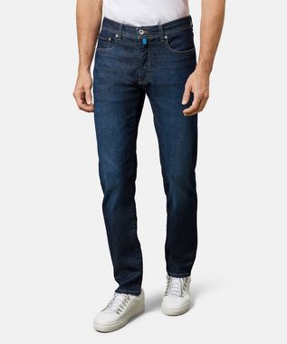 Pierre Cardin 5-Pocket-Jeans PIERRE CARDIN LYON TAPERED dark blue used buffies 34510 8006.6814 -