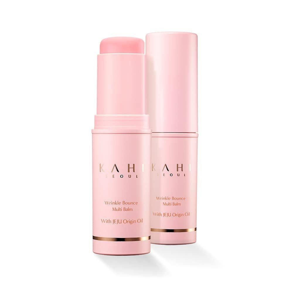 KAHI Бальзам для губ Wrinkle Bounce Multi Balm Stick 9g – Feuchtigkeitsspendender &, Anti-Aging Pflegebalsam für Gesicht, Lippen & Haarspitzen