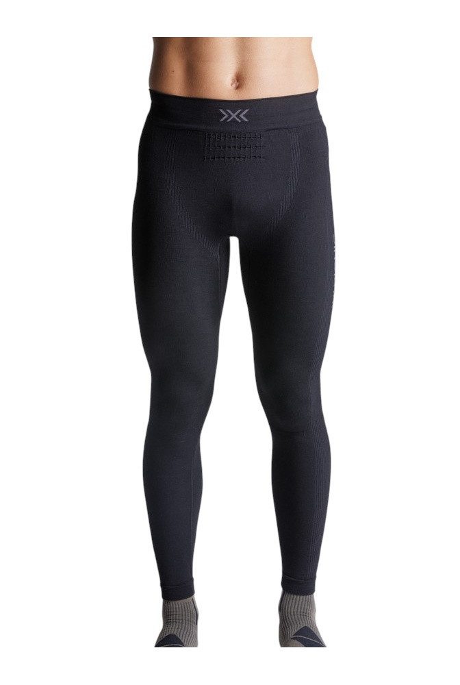 X-Bionic Funktionshose Mightywool Pant (Merinowolle, warm) lang schwarz Herren