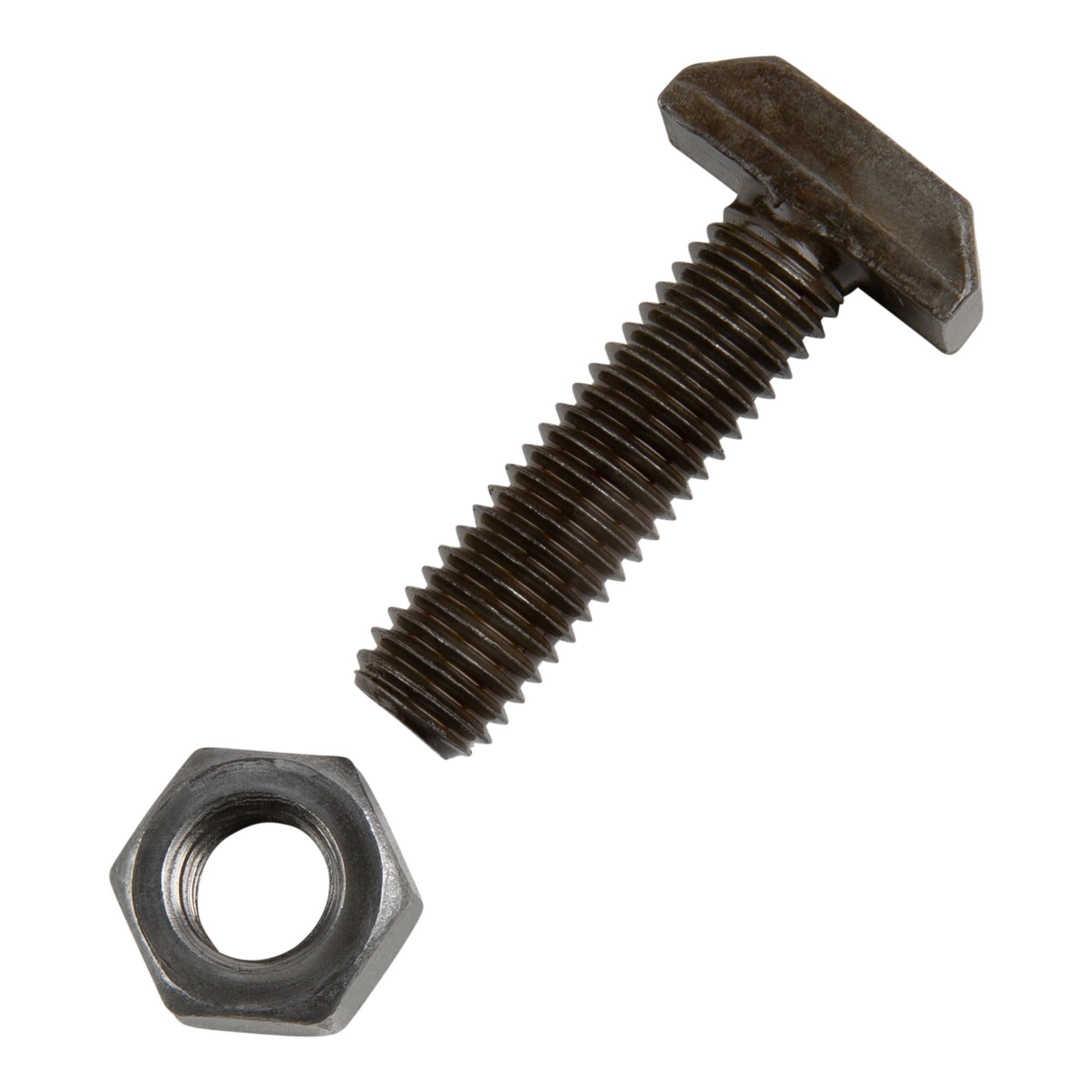 Contorion Schraube DIN 261 Hammerkopfschraube M8x30 Stahl 4.6 blank m. Mutter 25 Stk
