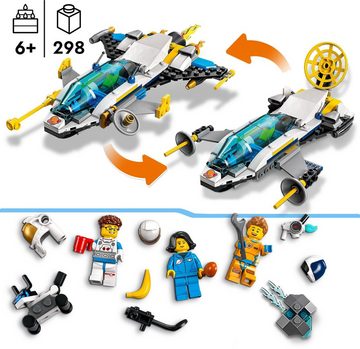 LEGO® Konstruktionsspielsteine Erkundungsmissionen im Weltraum (60354), LEGO® City, (298 St), Made in Europe
