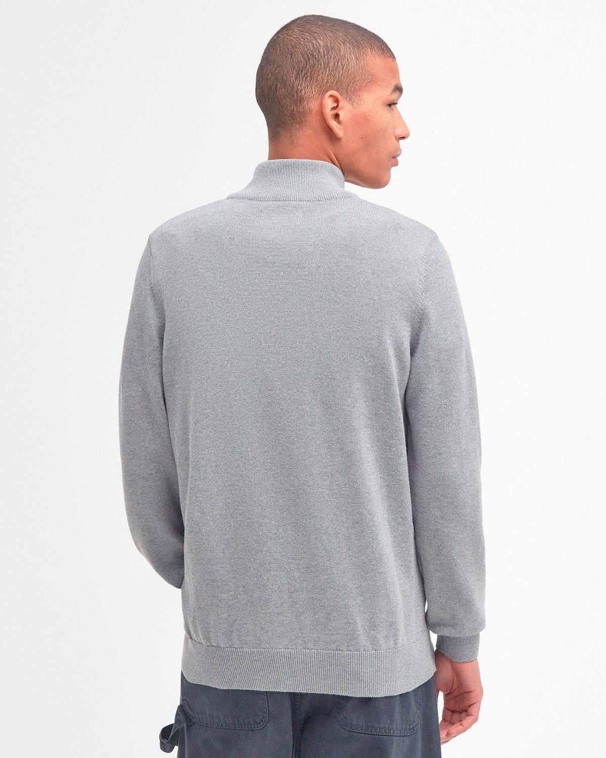 Barbour Strickpullover Troyer Tain