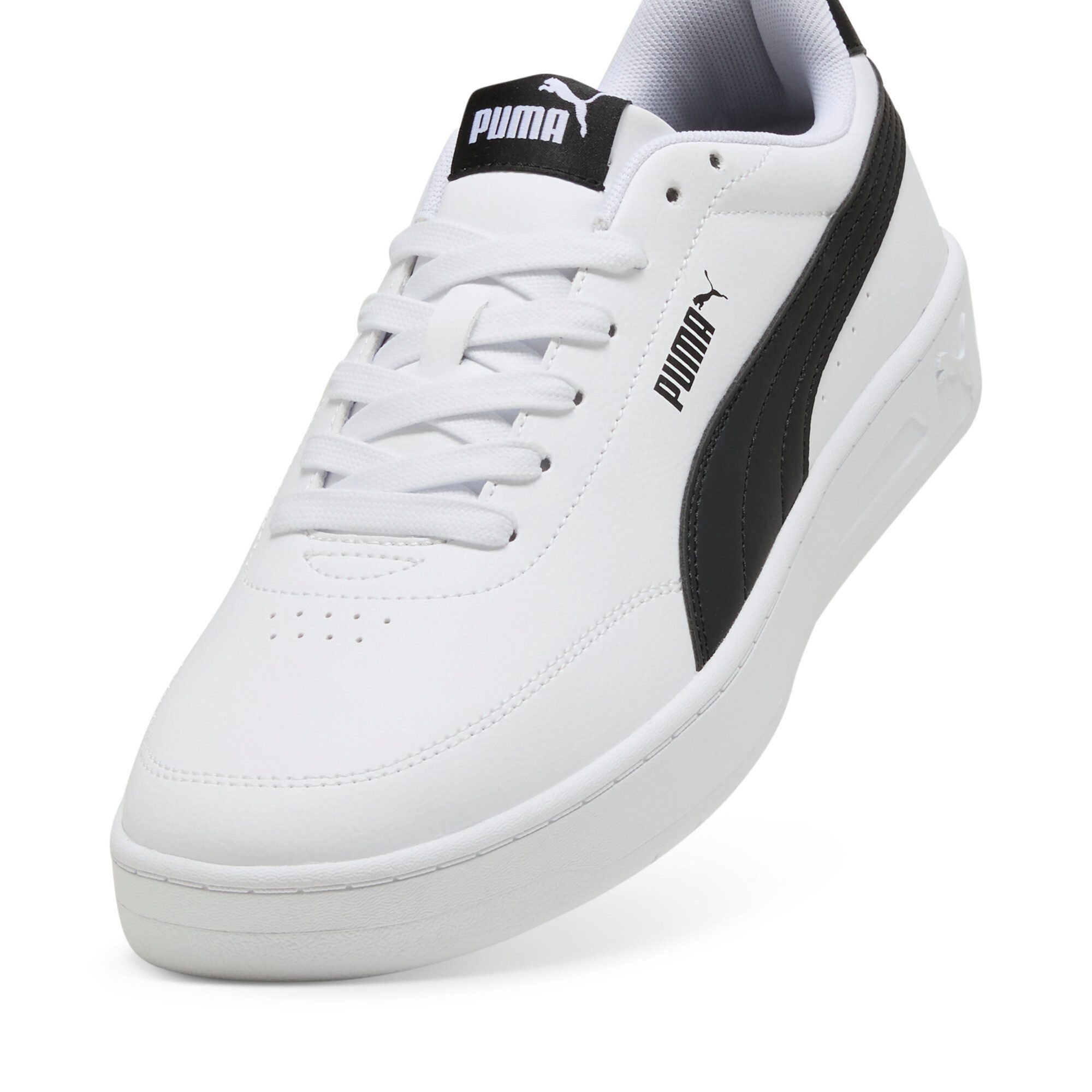 PUMA COURT CLASSIC CLEAN Sneaker mit SoftFoam+ Innensohle, mit Synthetik-Obermaterial, mit Schnürung – Bild 5 von 5