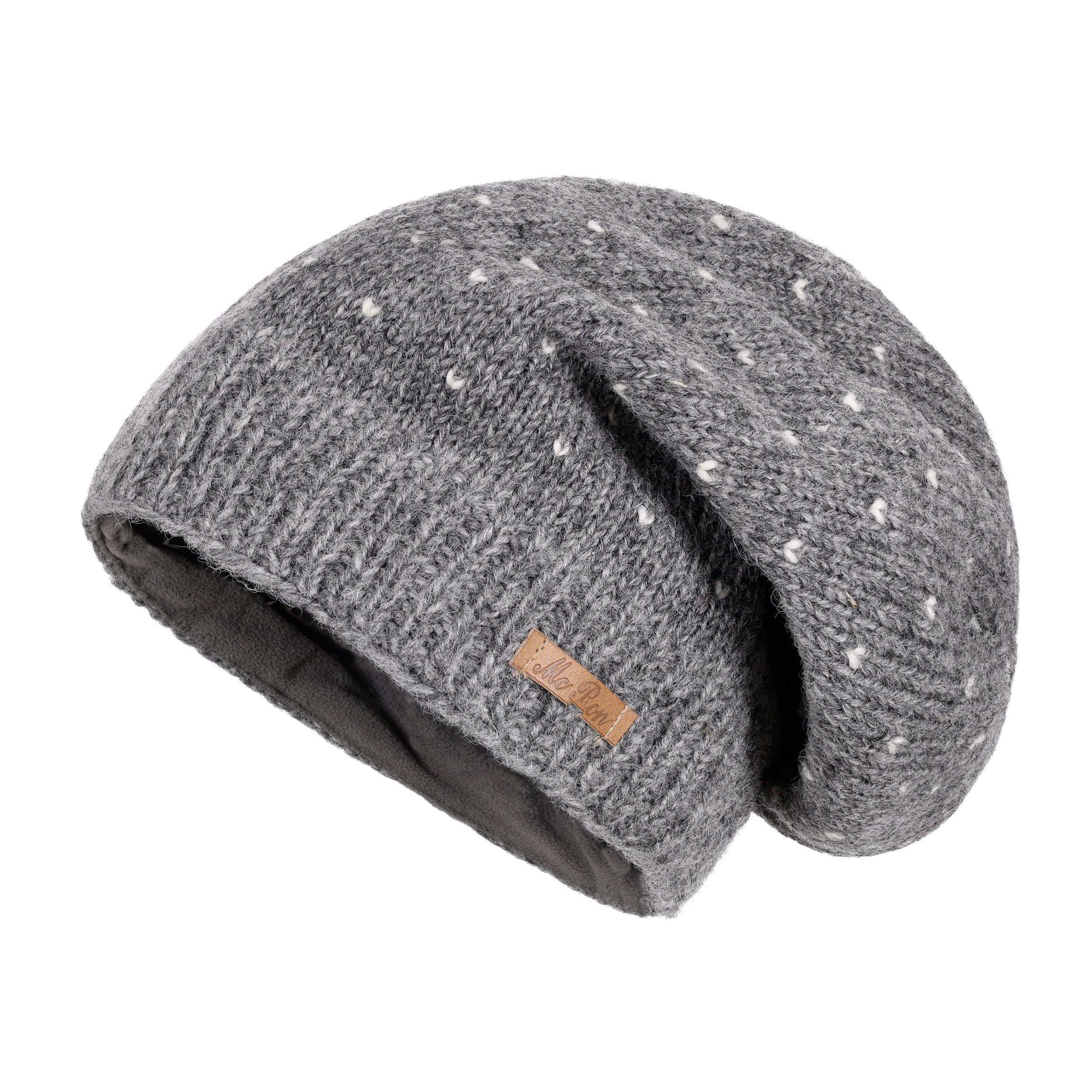 McRon Beanie Wollmütze Modell Lizzy gefüttert günstig online kaufen