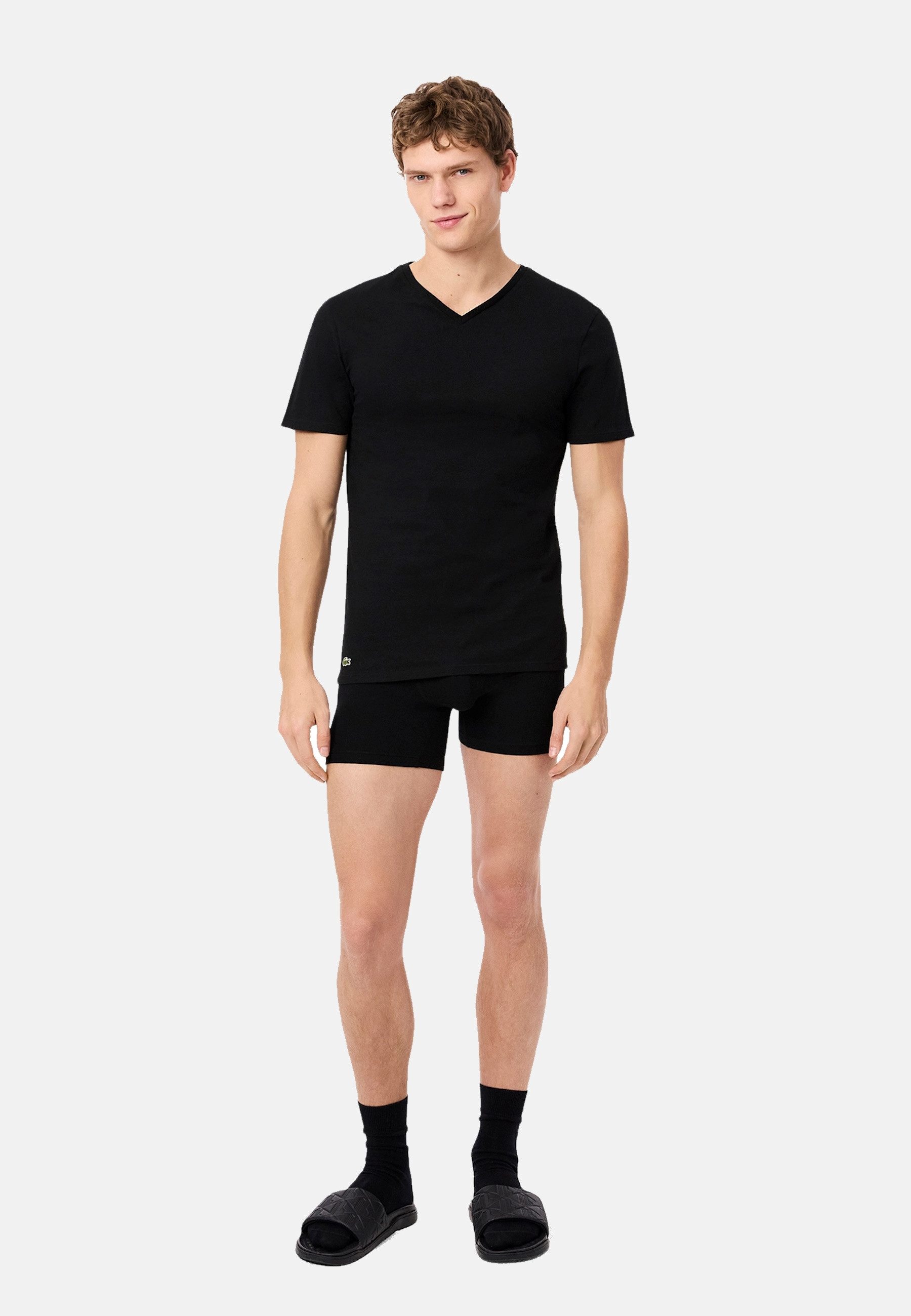 Lacoste T-Shirt T-Shirt Kurzarmshirt 3 Pack günstig online kaufen