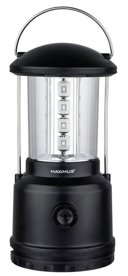 Maximus Laterne LED-Laterne 660 lm Campinglampe M-LNT-200, Campinglaterne  mit Dimmer Camping Leuchte indoor outdoor