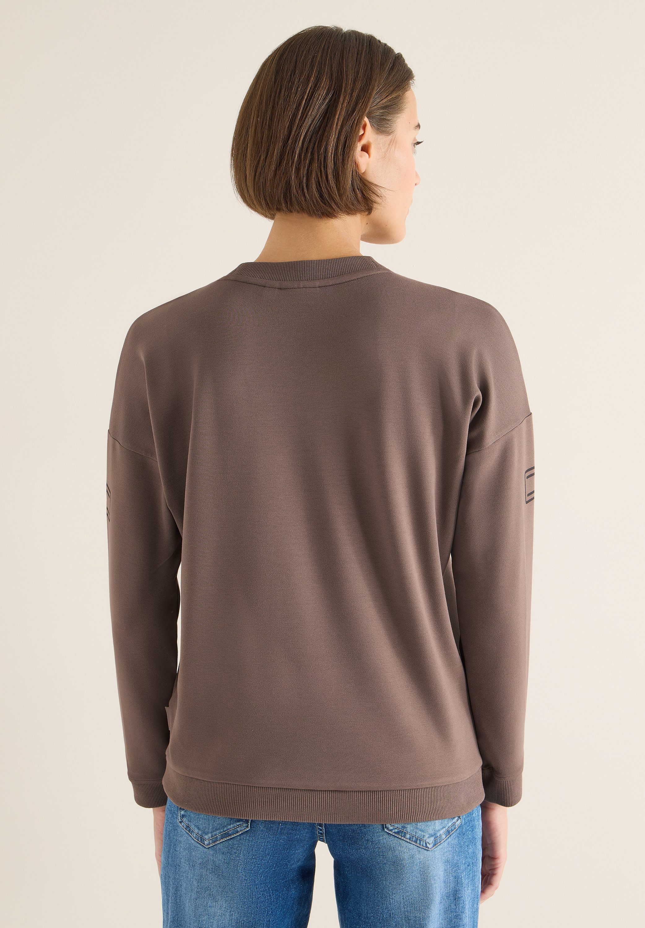 CECIL Langarmshirt mit Frontprint