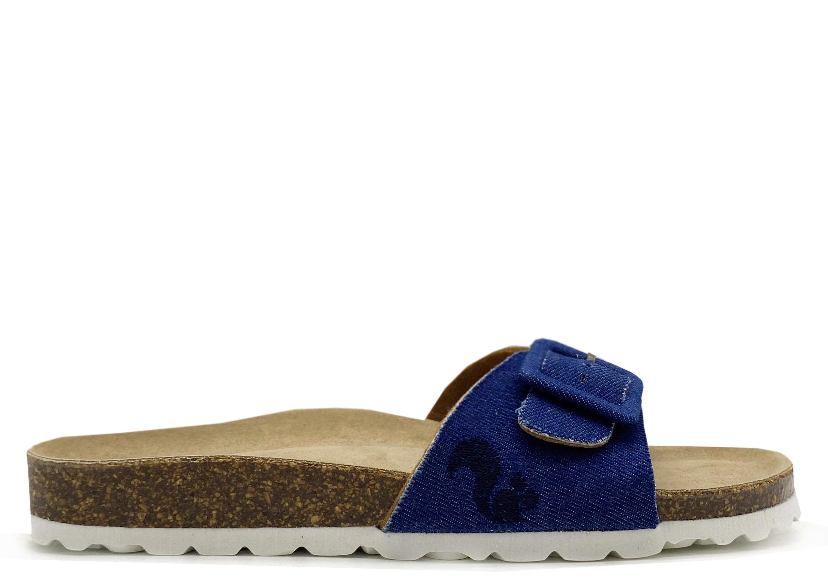 1856 ® Rec Denim Strap Sandal Sandale