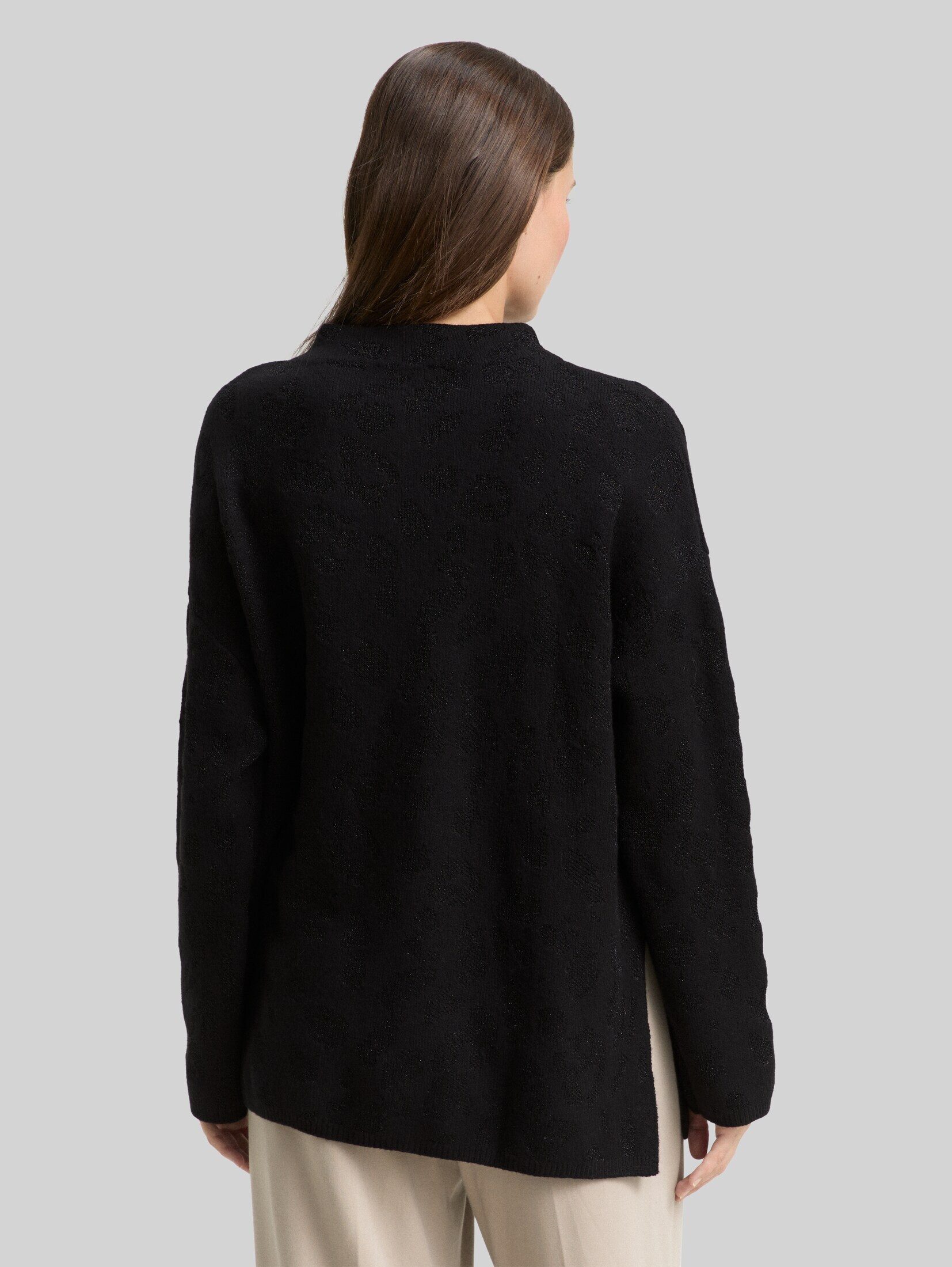 TOM TAILOR Strickpullover Pullover & Strickjacken Oversize Strickpullover mit Glitzer-Effekt