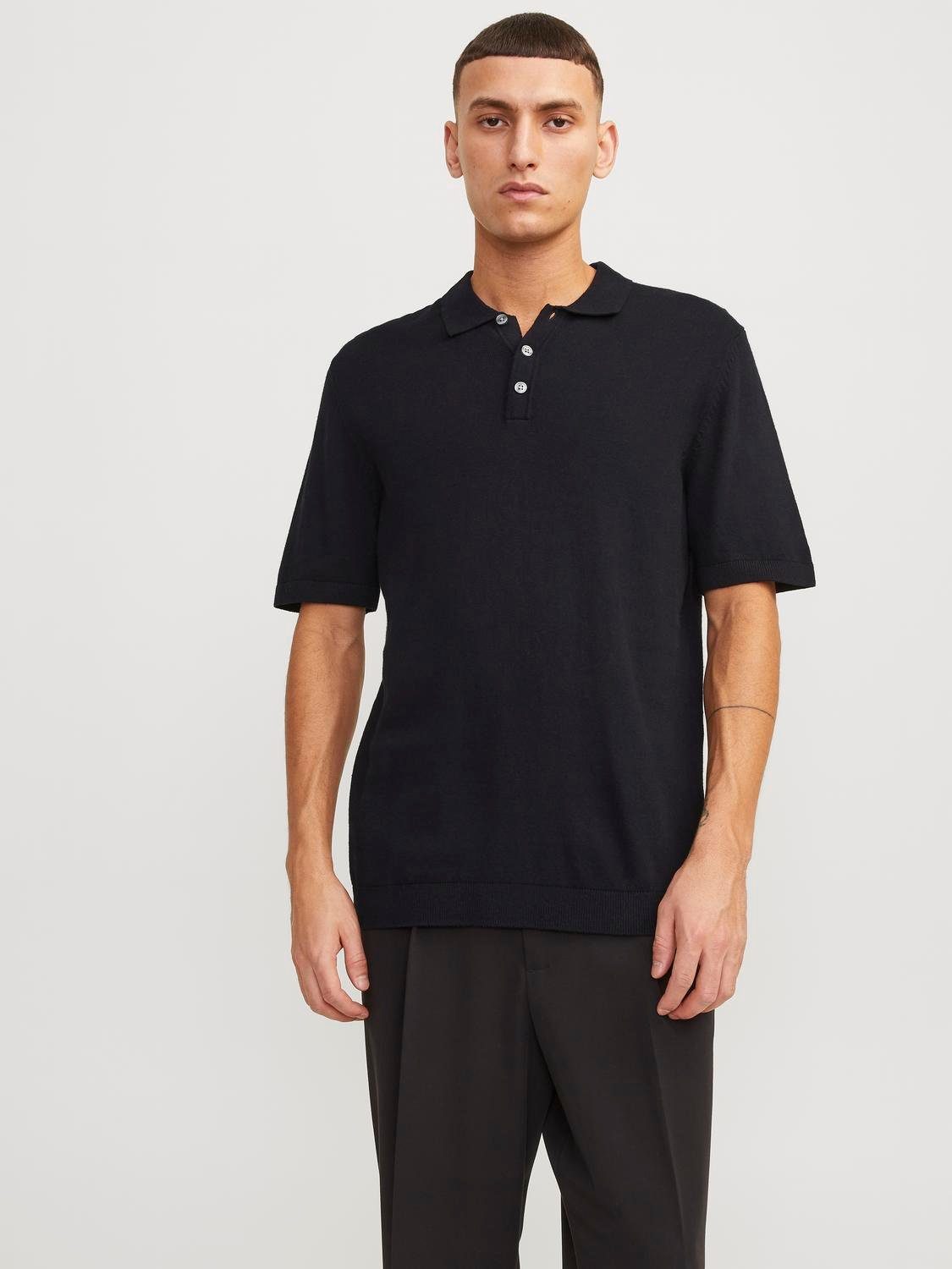 Jack & Jones Poloshirt JJEEMIL KNIT günstig online kaufen