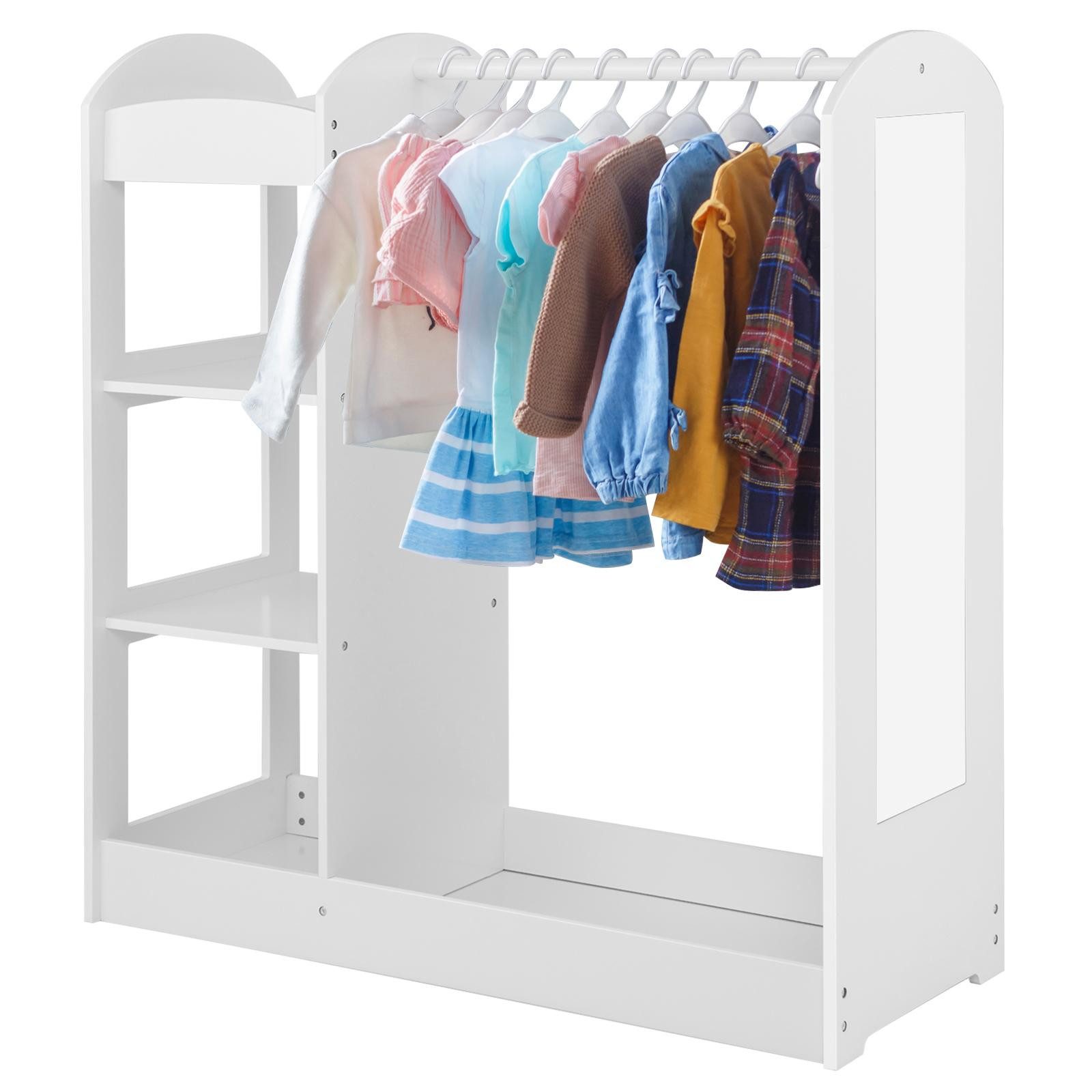 KOMFOTTEU Kleiderständer Kindergarderobe, 93,5 x 38 x 100 cm