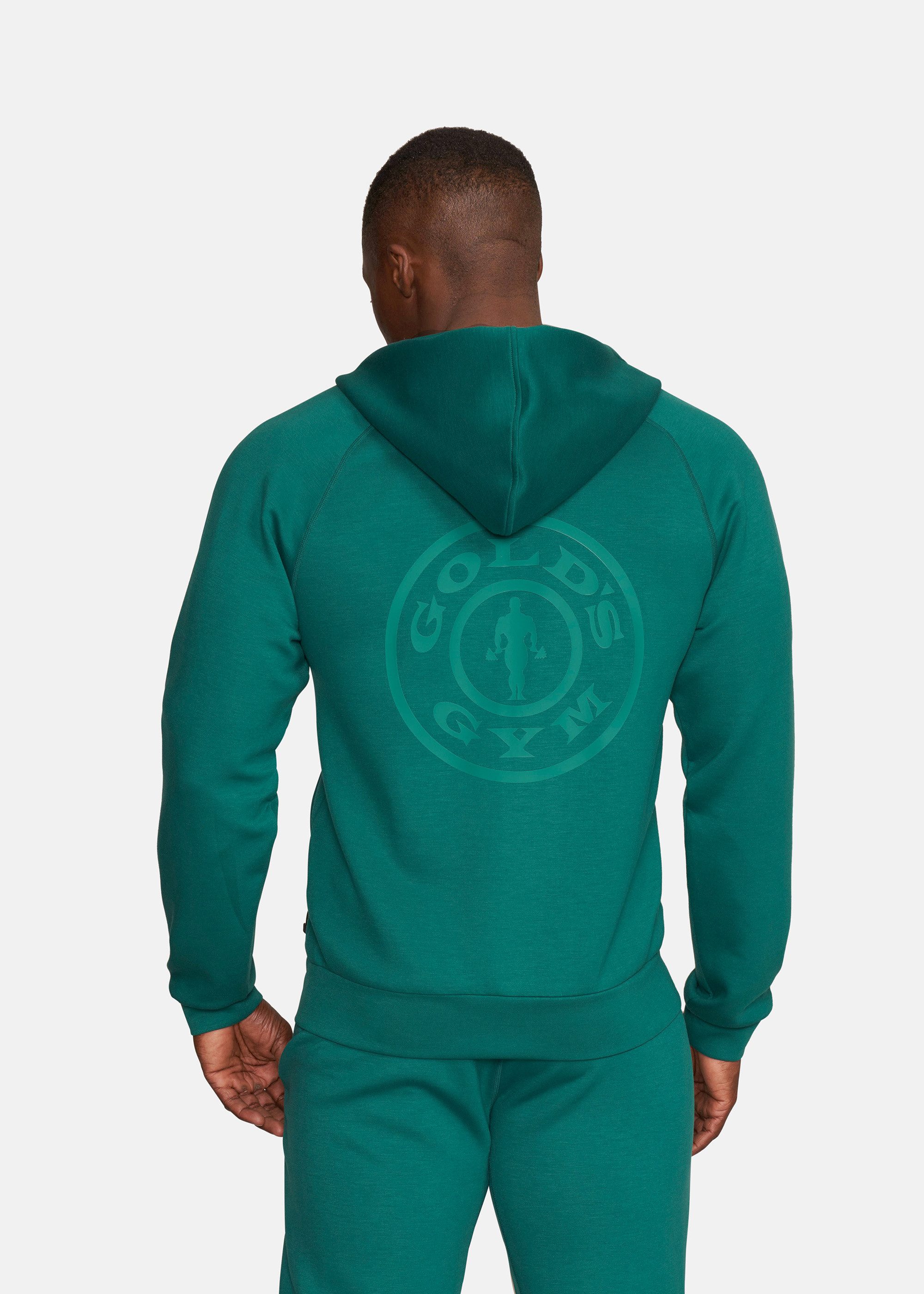 GOLD'S GYM APPAREL Trainingsjacke GENE Reflektierendes Band an Seitentaschen