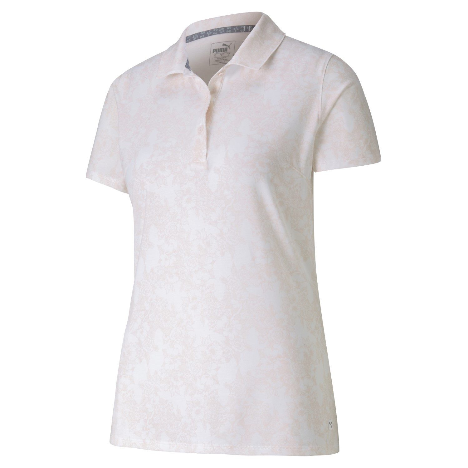 PUMA Poloshirt Puma Golf Polo 'Roses' Rosé Damen