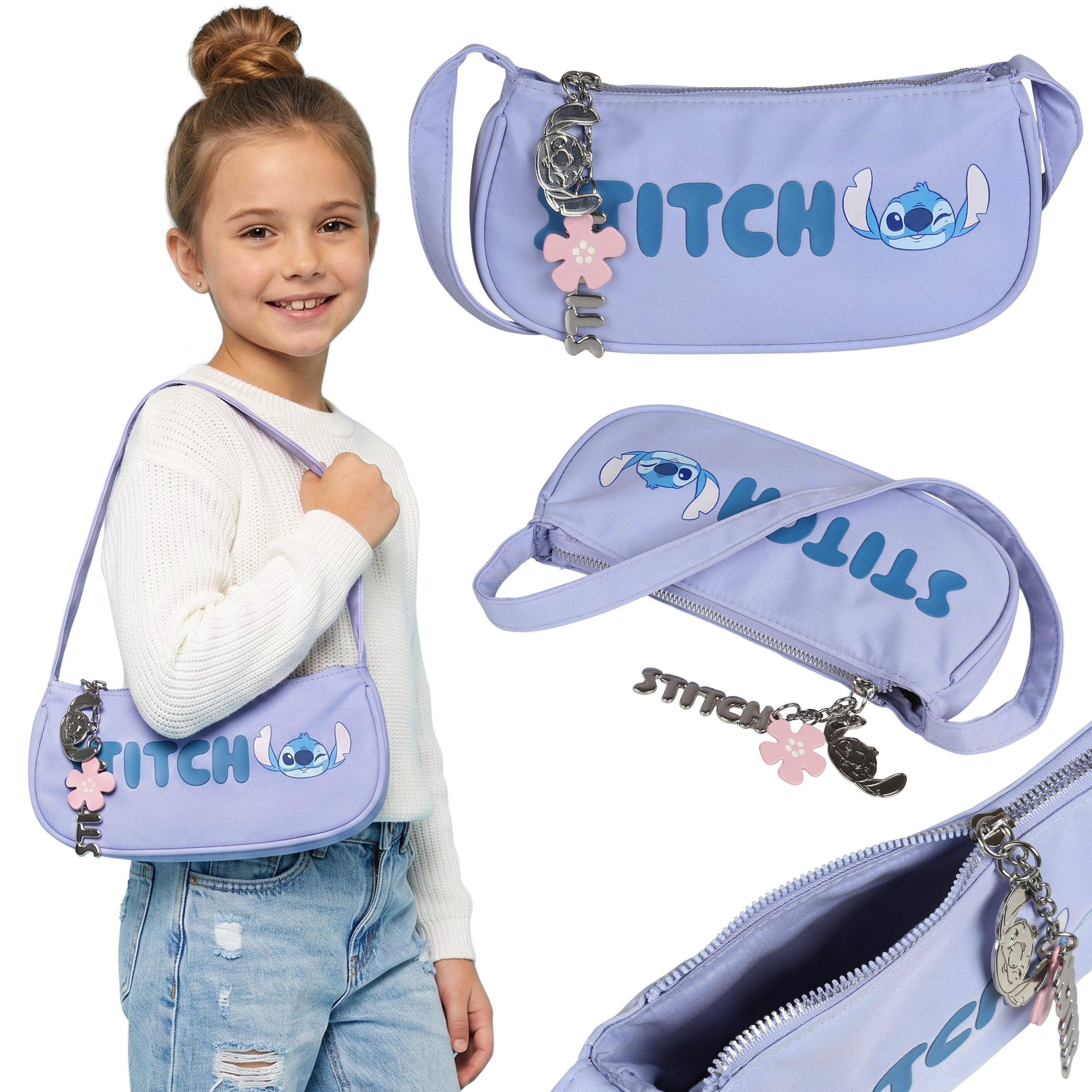 Disney Umhängetasche DISNEY Stitch Umhängetasche für Jugendliche