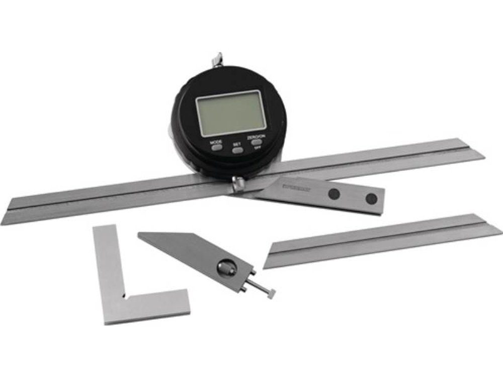 Winkelmesser ' Abl.0,005Grad,10 digita PROMAT Schienen-L.150/300mm Winkelmesser dig.PROMAT