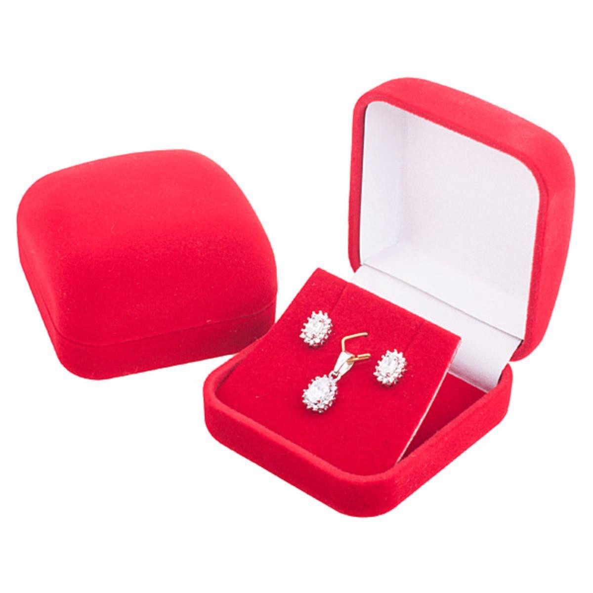 Order & Smile Schmuck Geschenkbox Schmucketui „Anhänger / Ohrringe“: Schmuckverpackung