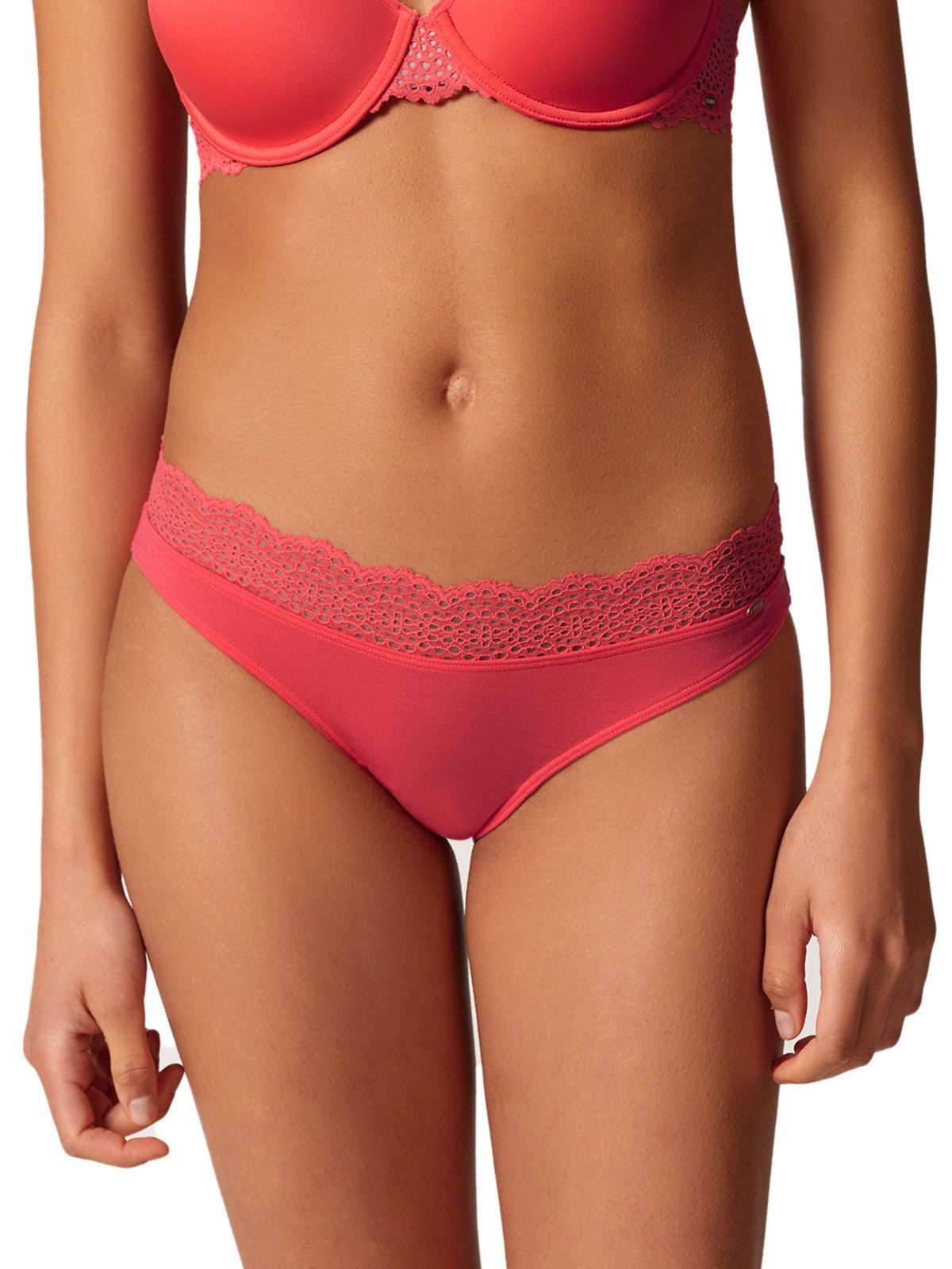 Bikinislip Damen Rio Slip Bamboo Lace