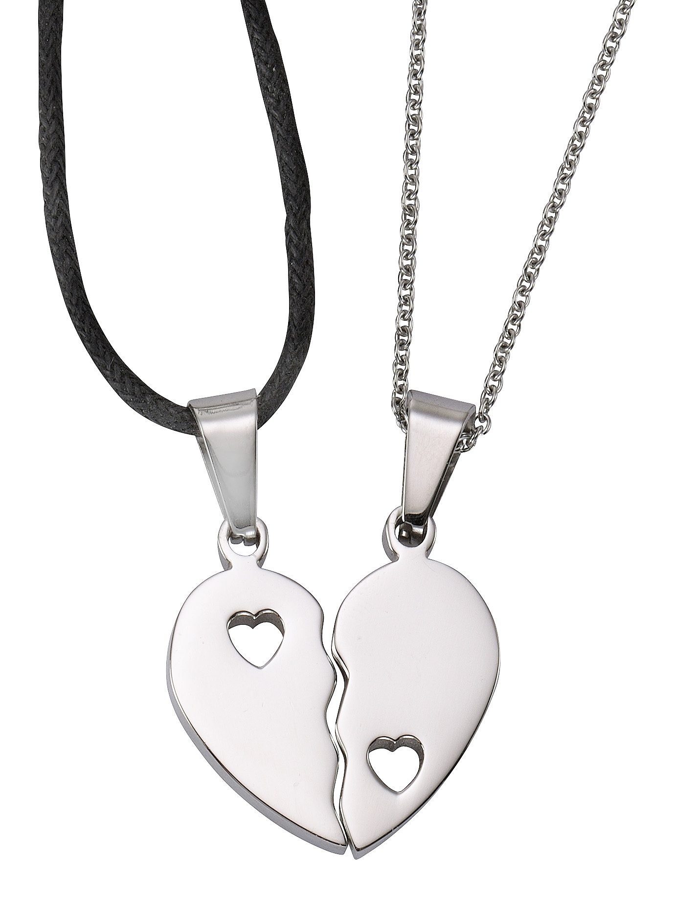 Firetti Schmuckset Multipack Schmuck Geschenk Halsketten LIEBE (4-tlg)