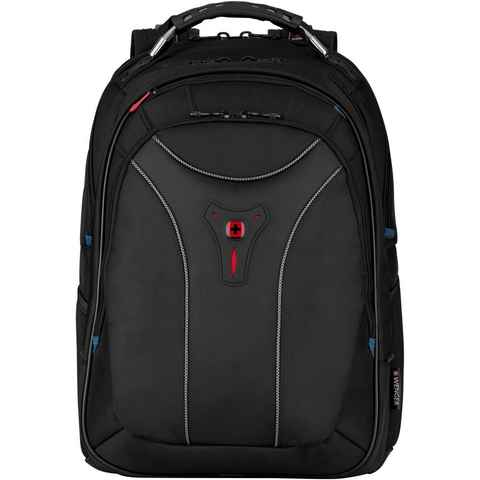 Wenger Laptoprucksack Carbon, schwarz, für Laptops bis 17,3 Zoll