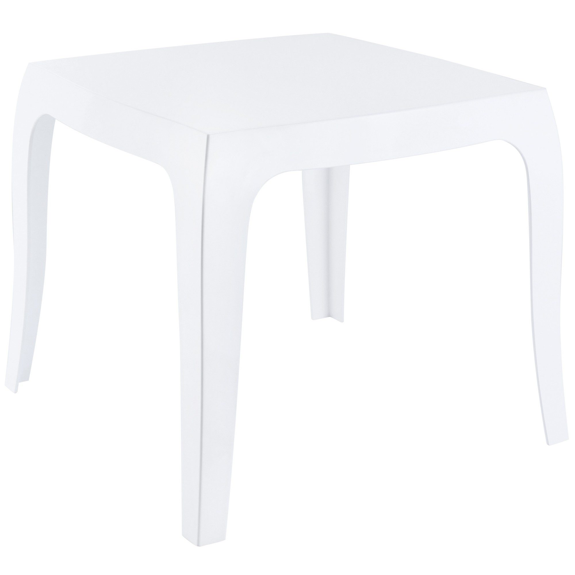 CLP Beistelltisch Gartentisch Balkontisch Loungetisch (Spar-Set, 1-St., 51x51x43 cm wetterfest), witterungsbeständig, UV-beständig, rostfrei