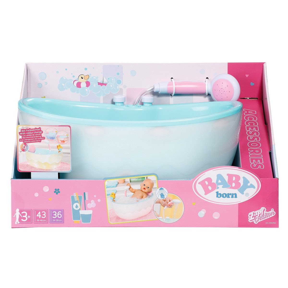 Baby Born Puppen Badewanne Zapf Creation Puppenmöbel BABY born Bath Badewanne