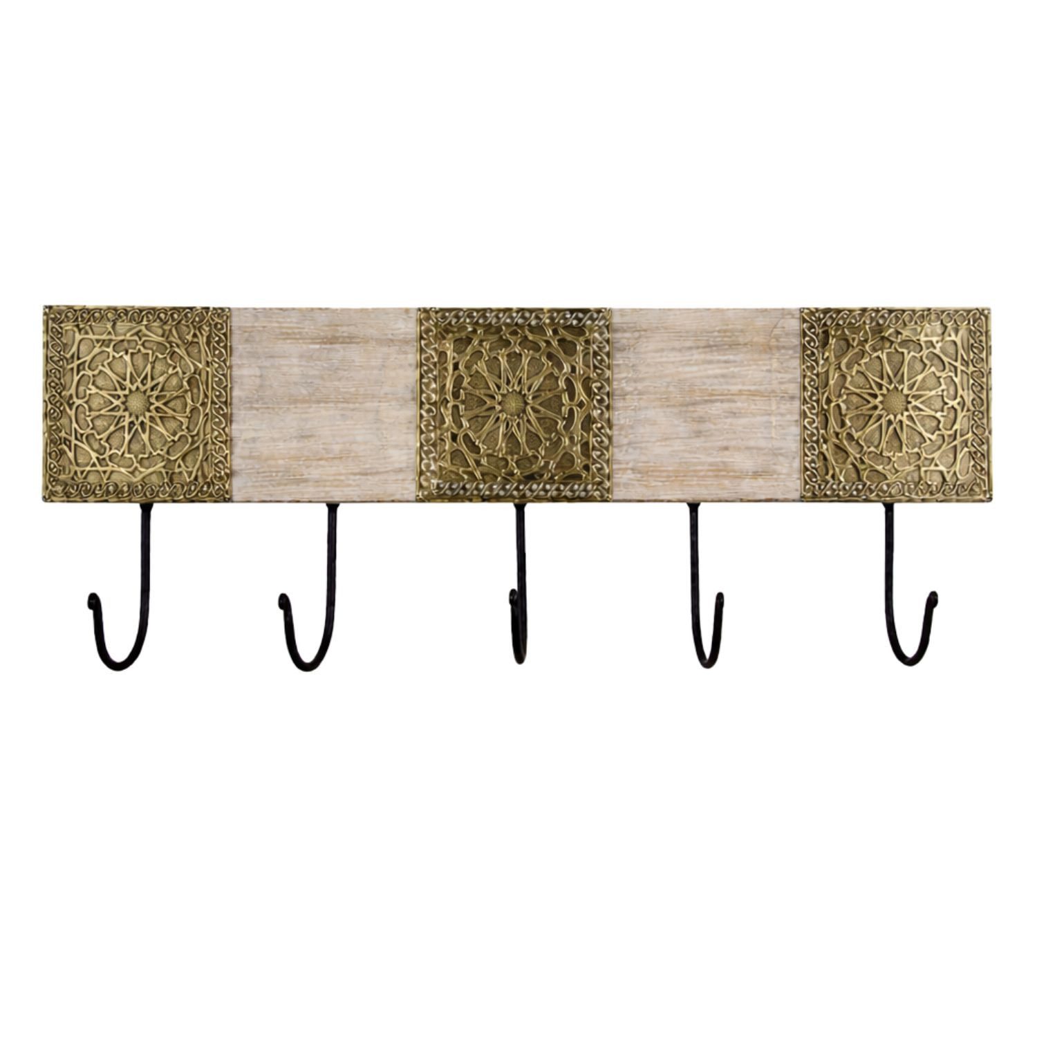 Marrakesch Orient & Mediterran Interior Kleiderhaken Orient Hakenleiste Kleiderhaken Amolika gross - 50cm, (1-St), Handarbeit