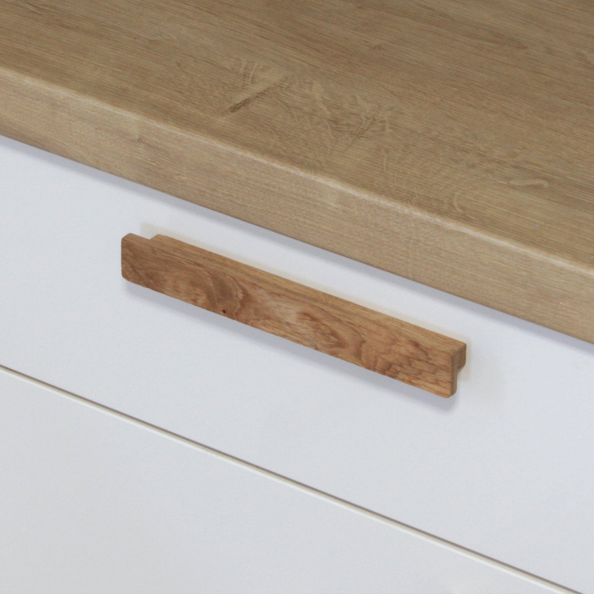 ekengriep Мебліgriff 223, Holz Мебліgriff aus Eiche für Küche, IKEA Schrank, Висувні ящики usw.