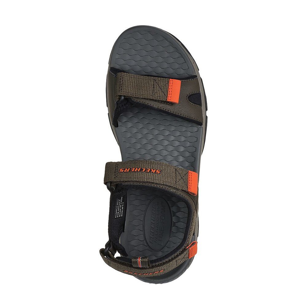 Skechers Skechers – Relaxed Fit: Tresmen Ryer – Grün Sandalette