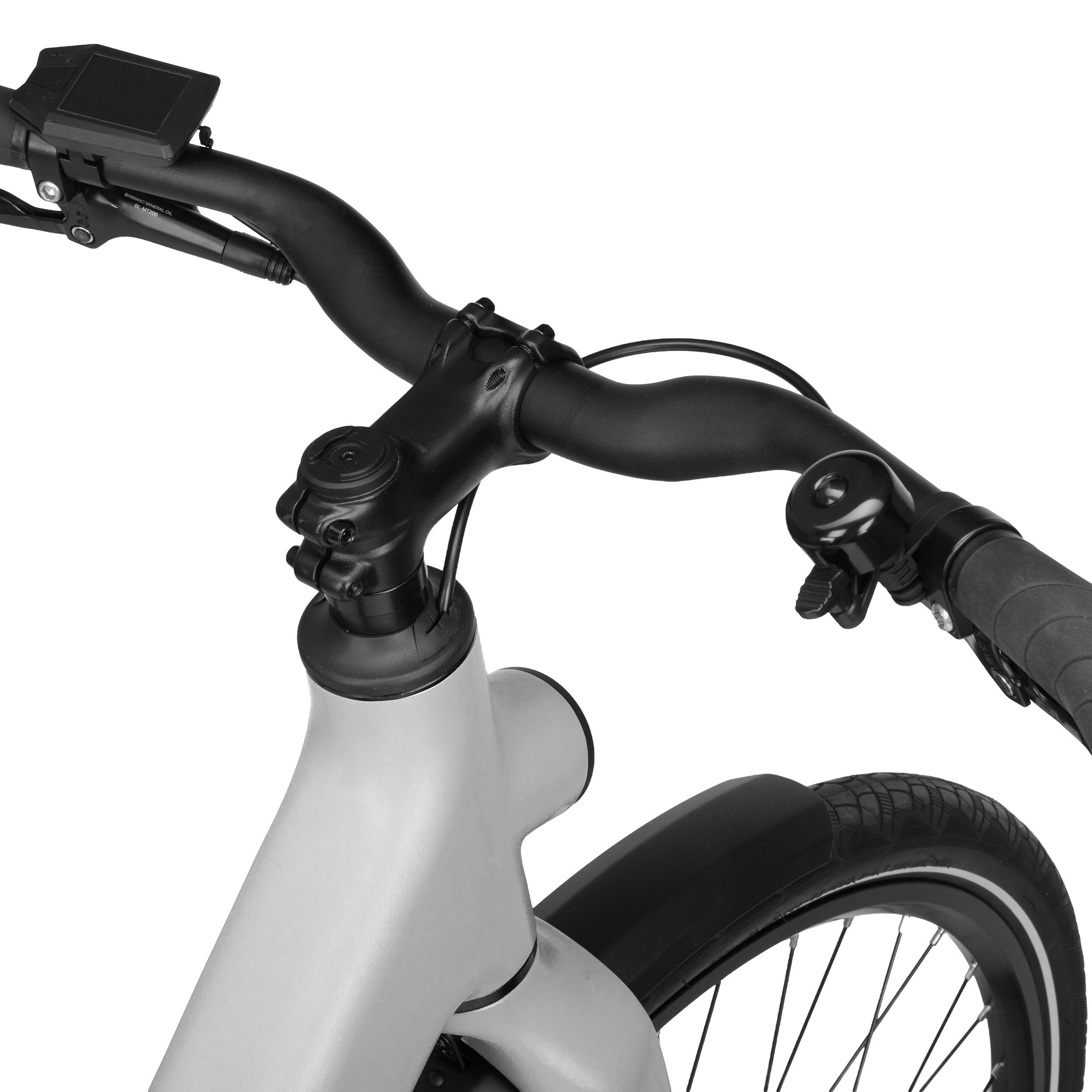 Vaun E-Bike Cityrad VAUN Sight Cityrad mit Ortlieb Tasche, Heckmotor, 417 Wh, Elektrofahrrad für Alltag und Einkauf