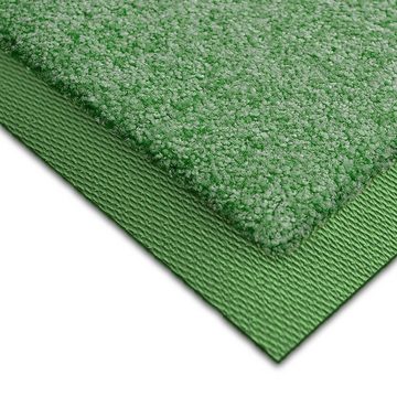 Fußmatte SKY Color Grün, Erhältlich in 2 Größen, Sauberlaufmatte, SKY Schmutzfangmatten, rechteckig, Höhe: 3.9 mm, mit farblich abgestimmtem Gummirand