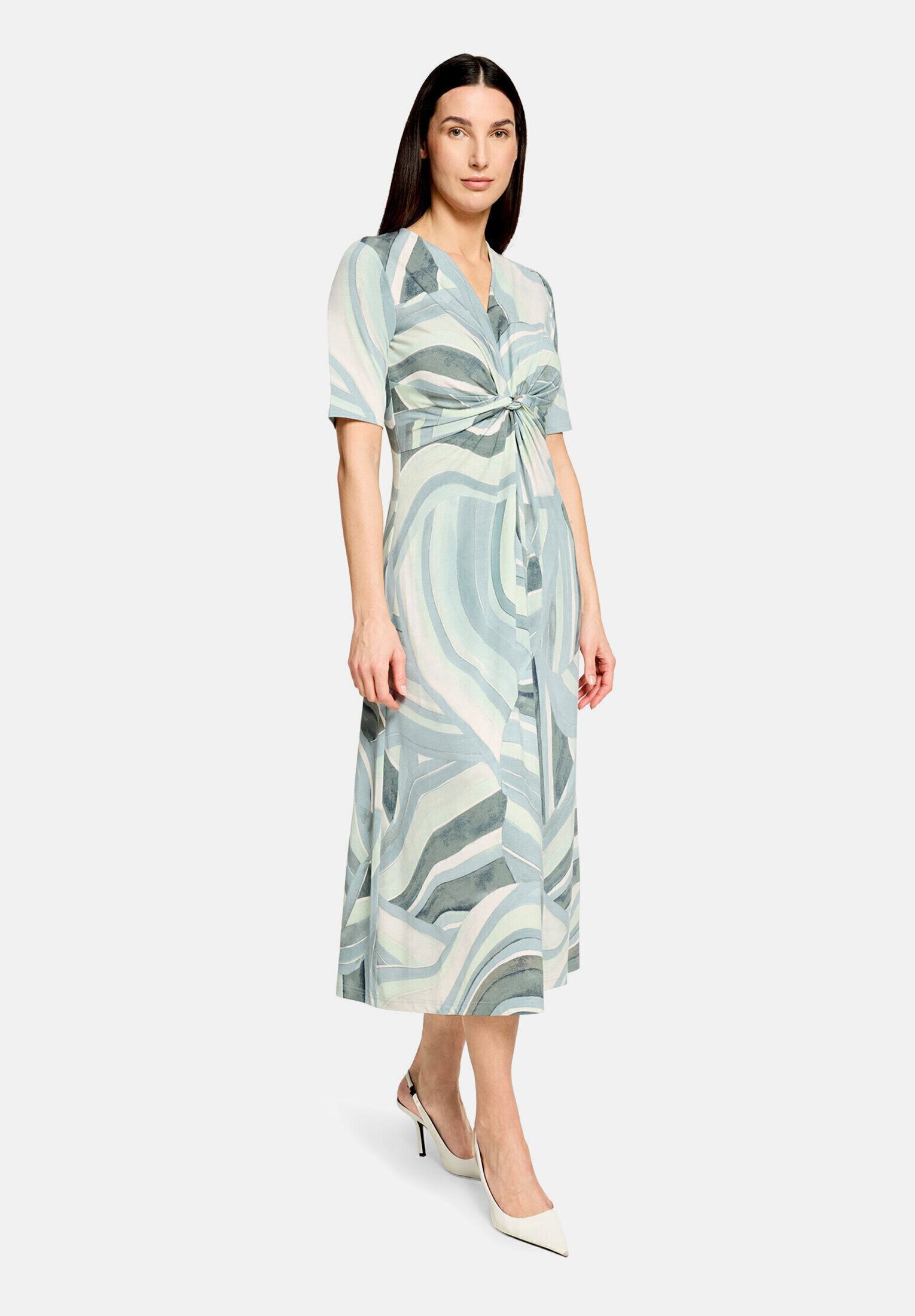 Betty Barclay Midikleid Damen mit Raffung