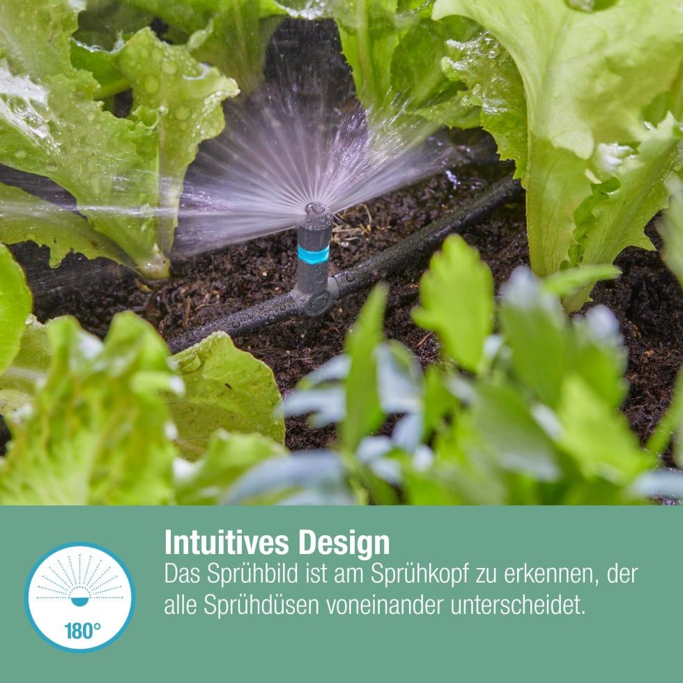 GARDENA Bewässerungssystem Gardena Sprühdüse, 180°