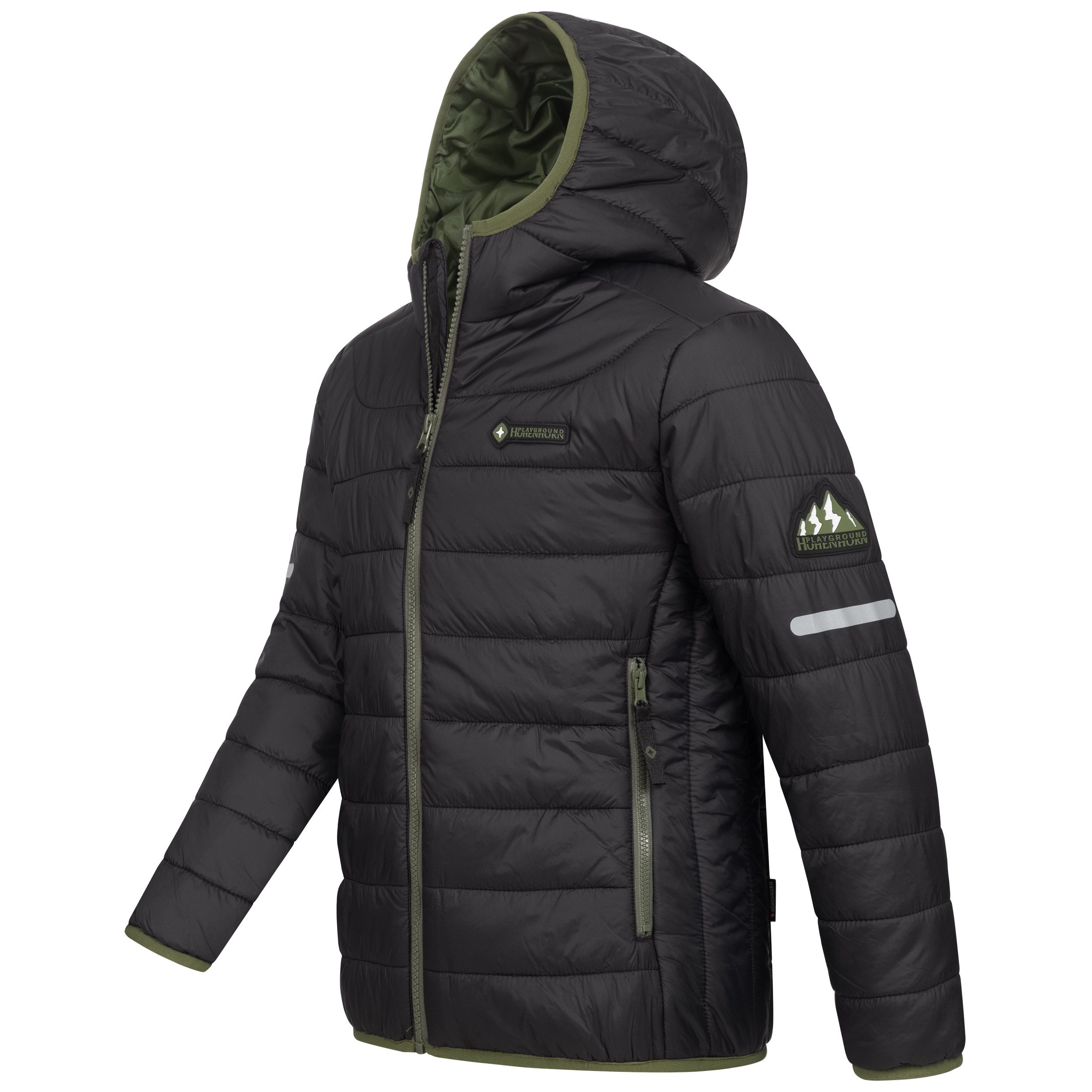 Höhenhorn Steppjacke Krocko Kinder Jacke Jungen Mädchen Kids Übergangsjacke leichtes Eigengewicht, Thermo-Wattierung