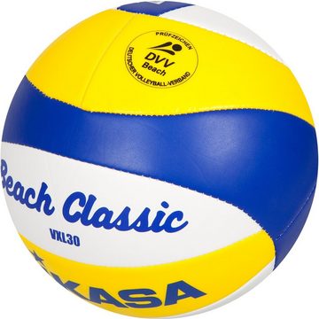 Mikasa Volleyball BEACH CLASSIC VXL30 BLAU / GELB / WEIß