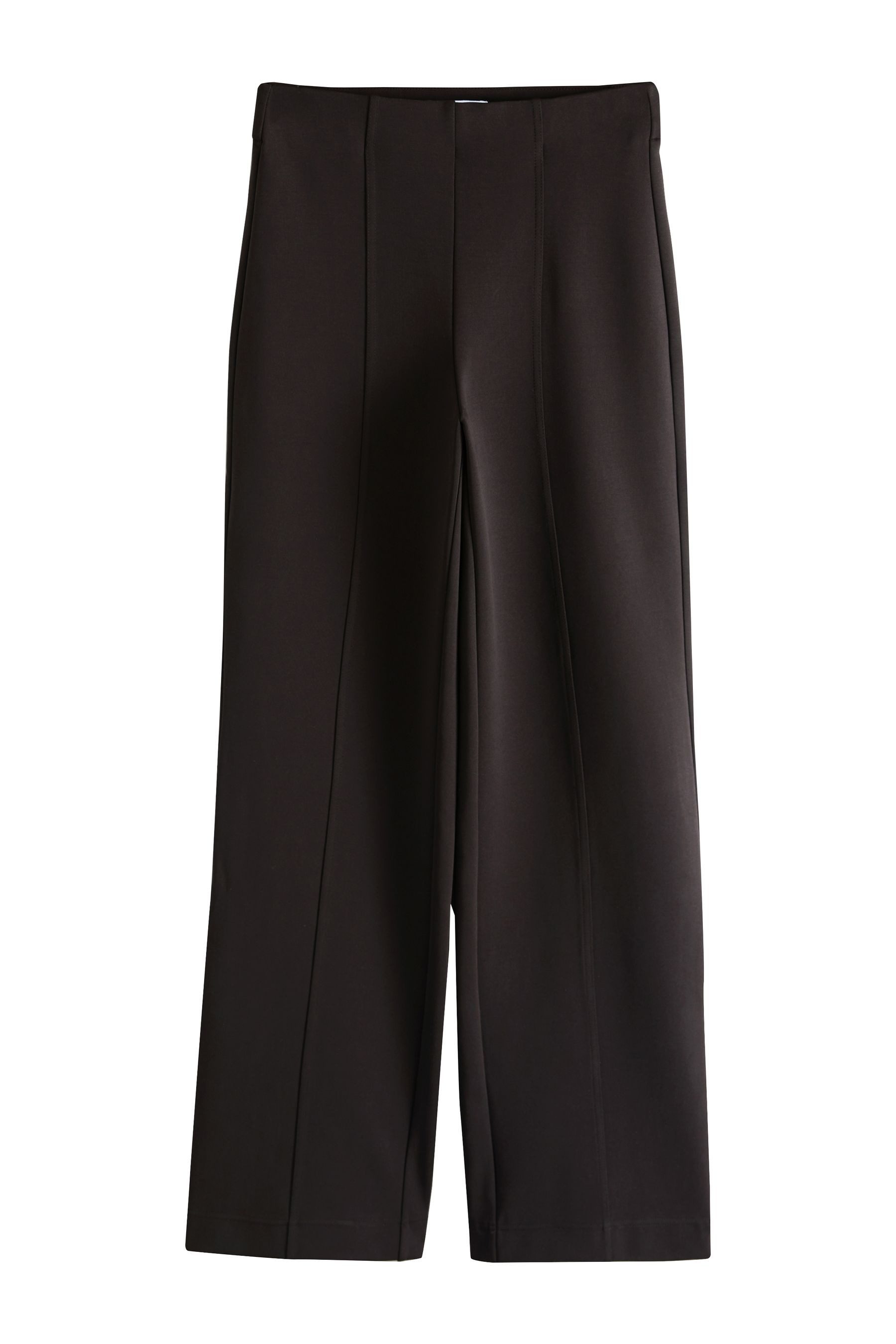 Palazzohose Ponte-Hose mit weitem Bein