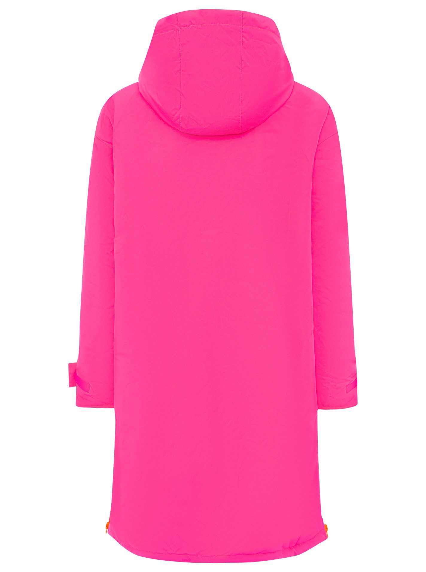 Zwillingsherz Windbreaker Oversize "Windjacke" Seitentaschen, Kapuze, Weicher Stoff, Fällt größer aus