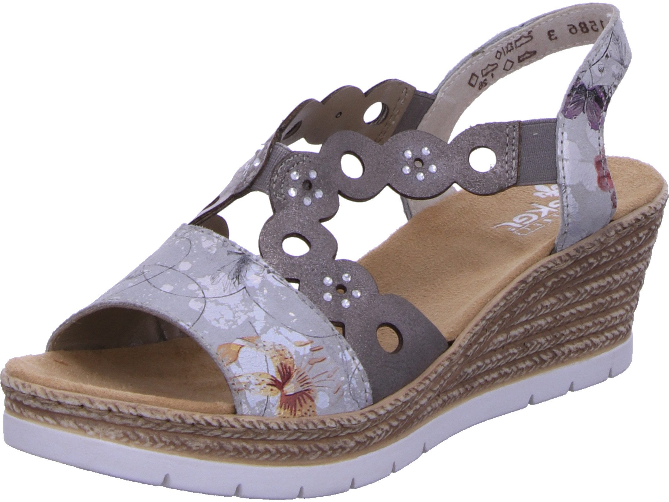 Rieker Keilsandalette echtes Leder