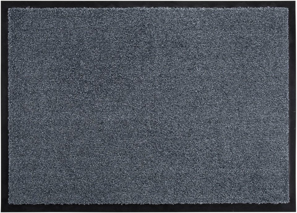 Fußmatte Erik, LUXOR living, rechteckig, Höhe: 7 mm, Schmutzfangmatte, Uni-Farben,  ideal im Herbst & Winter, waschbar