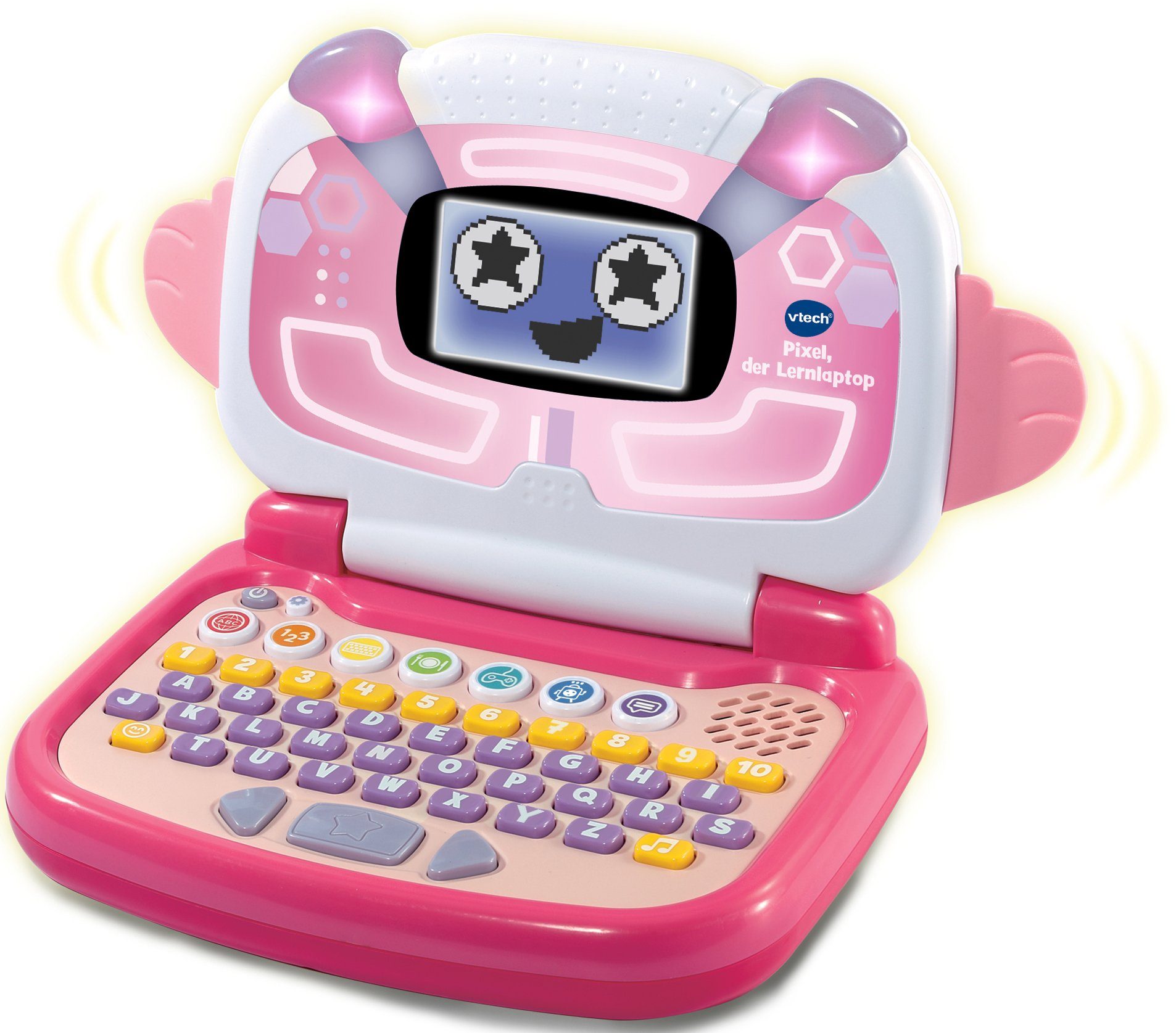 Vtech® Kindercomputer Pixel, der Lernlaptop, pink