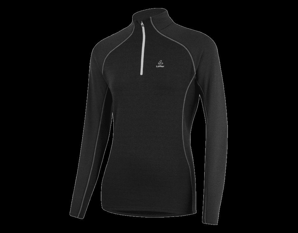 Funktionsshirt W MIDLAYER FINE STRIPE TRANSTE