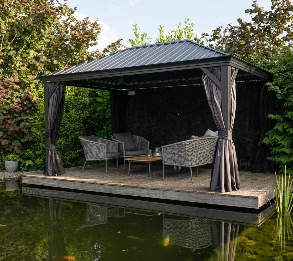 Sojag Pavillon Marsala 1216, BxT: 363x483 cm, Aluminiumgestell