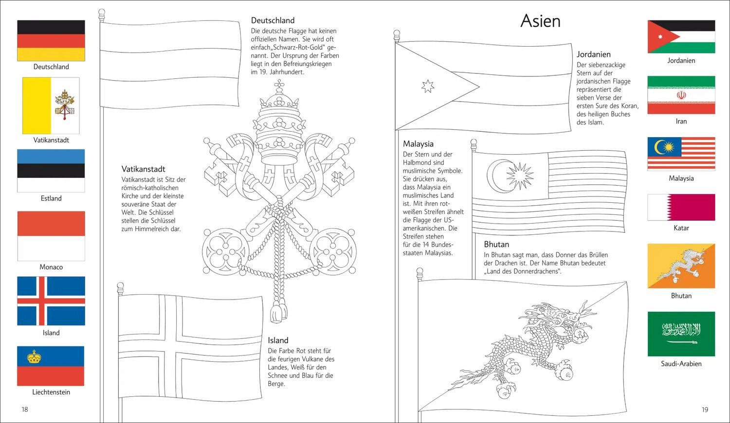 Usborne Verlag Puzzle Puzzle & Buch: Flaggen, 200 Puzzleteile günstig online kaufen