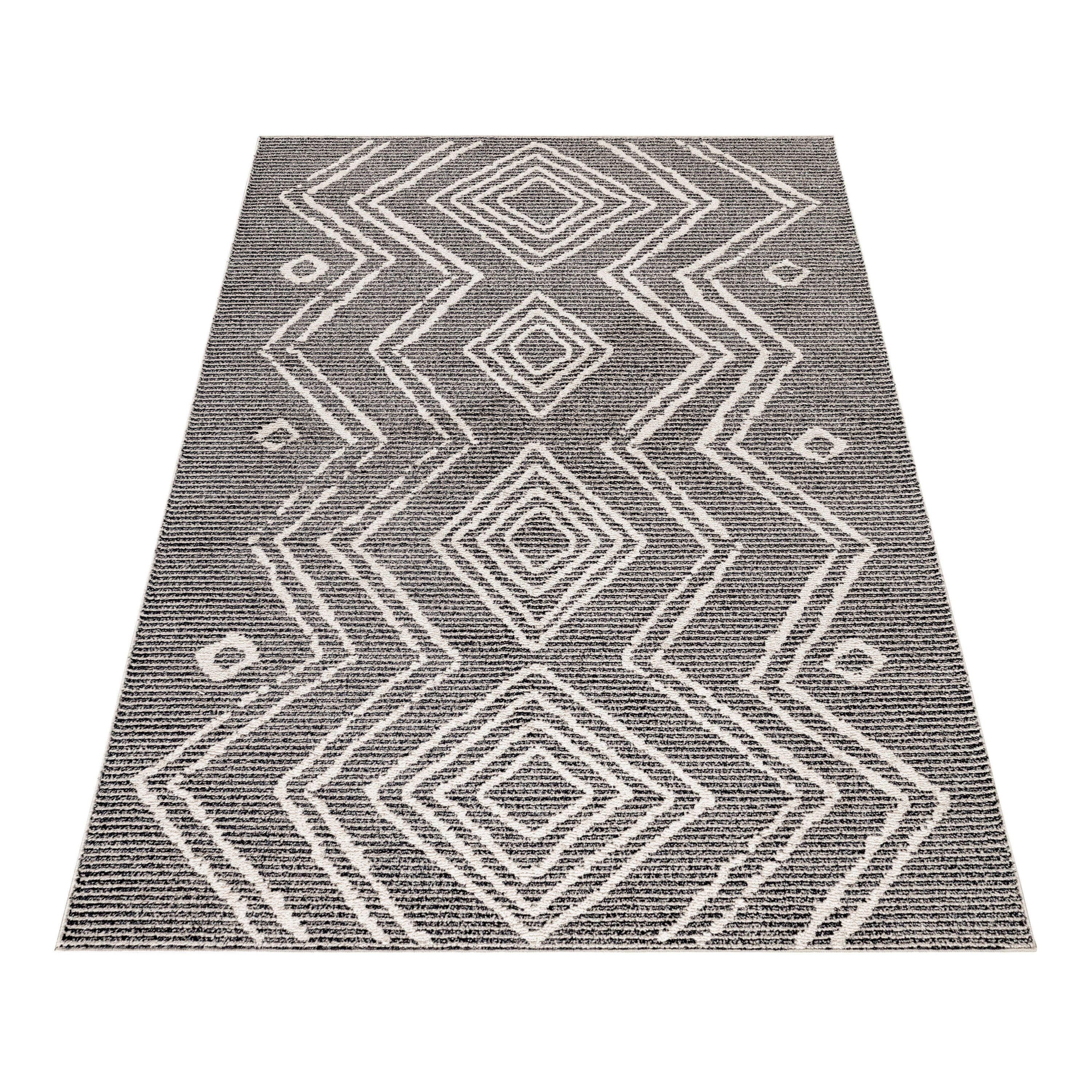 SIMPEX24 Designteppich Berber Design, Läufer, Höhe: günstig online kaufen